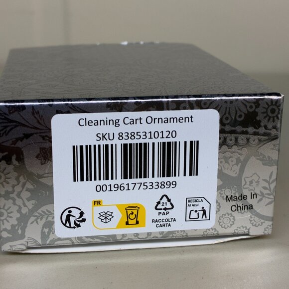 Taylor Swift The Eras Tour Cleaning Cart Ornament – Brand New – Holiday - Picture 3 of 3